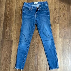 Madewell Women’s High Rise Skinny Jeans Size 27
